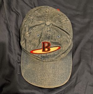 Vintage Bugle Boy baseball cap hat denim